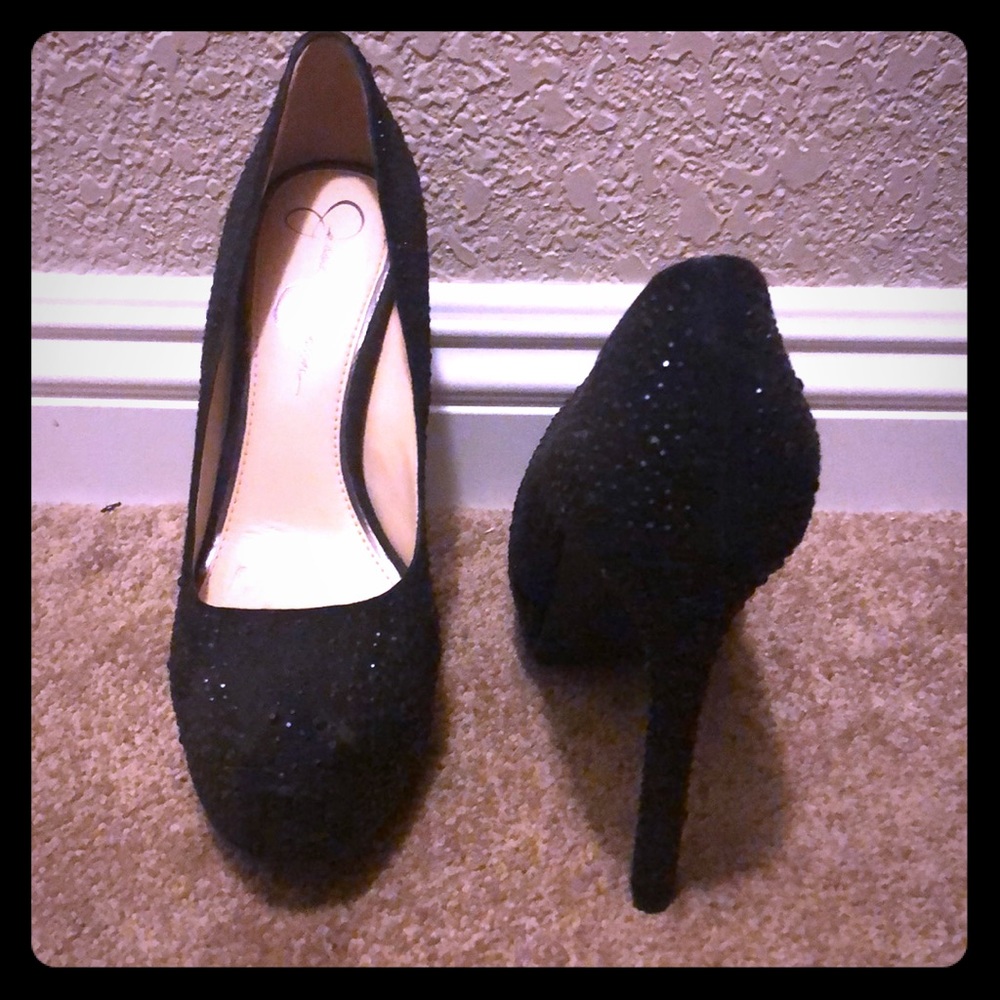 Black Jessica Simpson pumps